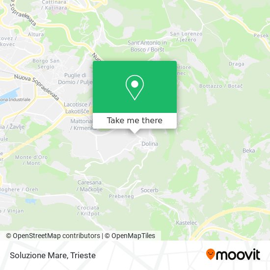 Soluzione Mare map