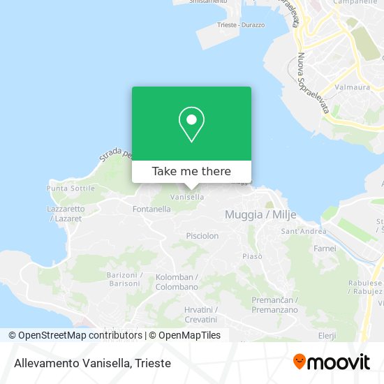 Allevamento Vanisella map