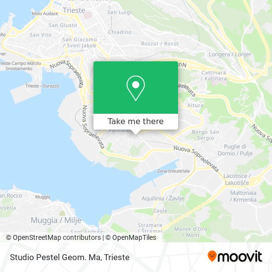 Studio Pestel Geom. Ma map