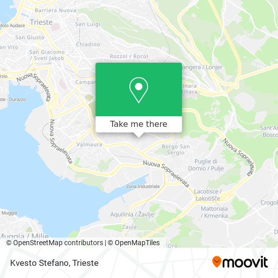 Kvesto Stefano map