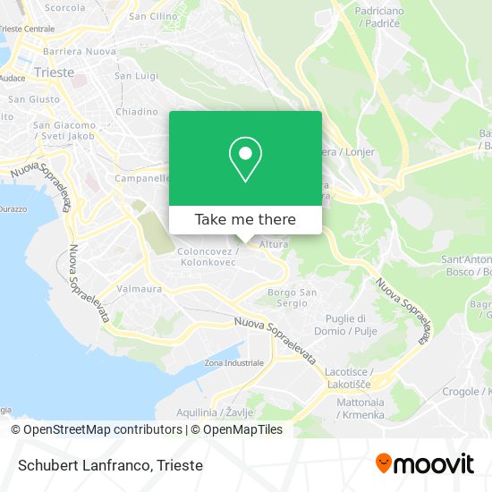 Schubert Lanfranco map