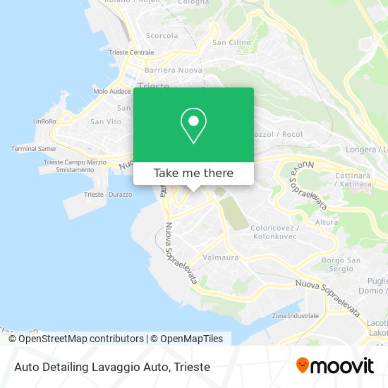 Auto Detailing Lavaggio Auto map