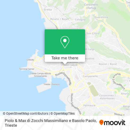 Piolo & Max di Zocchi Massimiliano e Basolo Paolo map