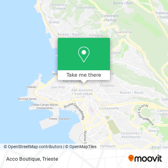 Acco Boutique map