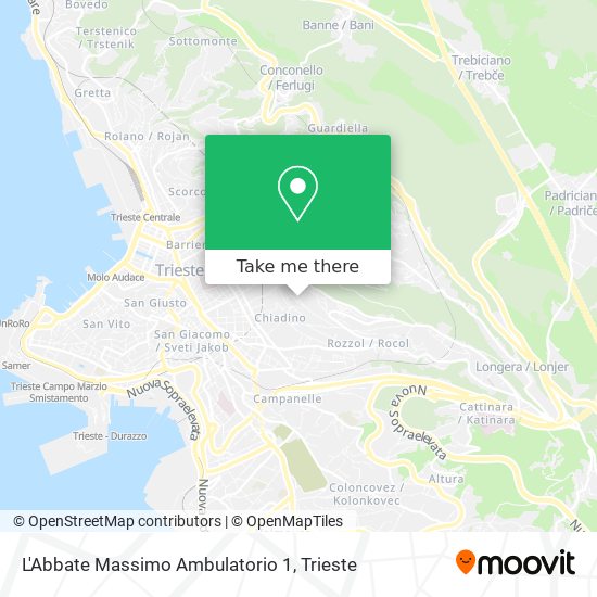 L'Abbate Massimo Ambulatorio 1 map