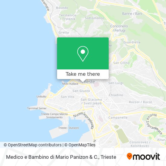 Medico e Bambino di Mario Panizon & C. map