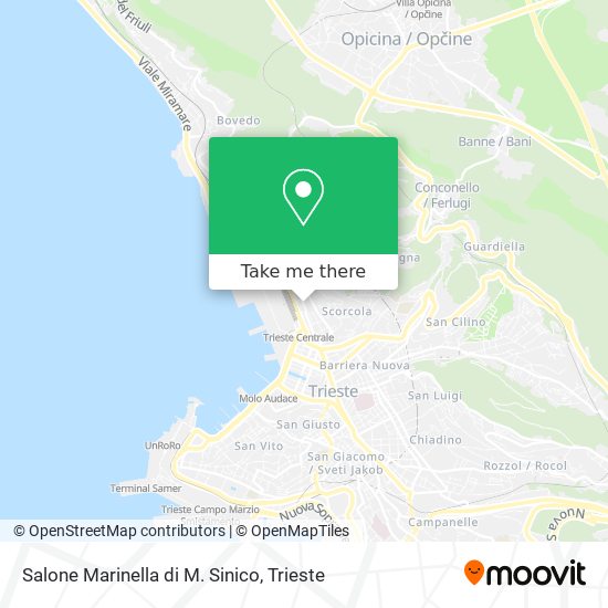 Salone Marinella di M. Sinico map