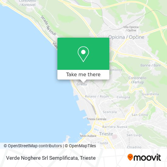 Verde Noghere Srl Semplificata map