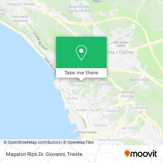 Magaton Rizzi Dr. Giovanni map