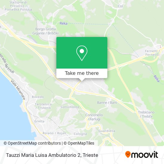 Tauzzi Maria Luisa Ambulatorio 2 map