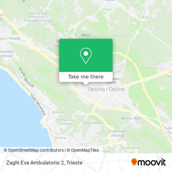 Zaghi Eva Ambulatorio 2 map