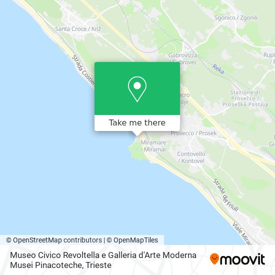 Museo Civico Revoltella e Galleria d'Arte Moderna Musei Pinacoteche map