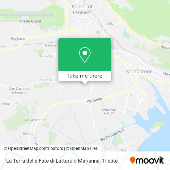 La Terra delle Fate di Lattarulo Marianna map