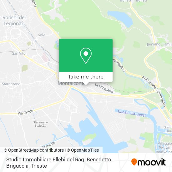Studio Immobiliare Ellebi del Rag. Benedetto Briguccia map