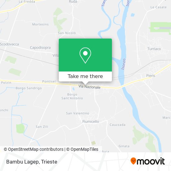 Bambu Lagep map