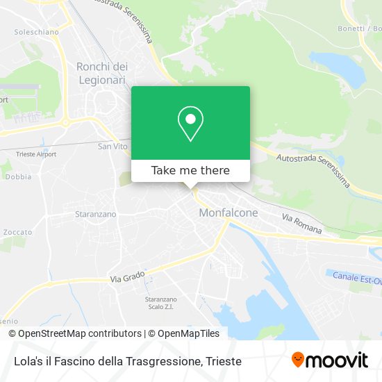 Lola's il Fascino della Trasgressione map