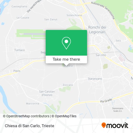 Chiesa di San Carlo map