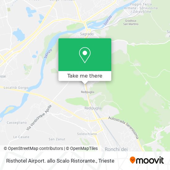 Risthotel Airport. allo Scalo Ristorante. map