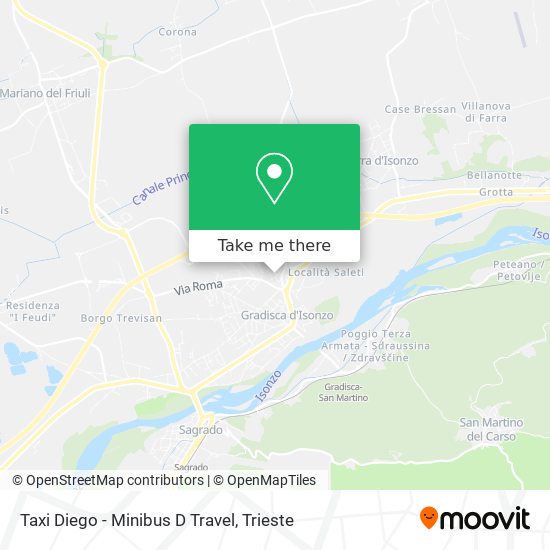 Taxi Diego - Minibus D Travel map