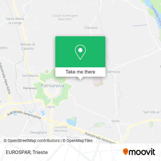 EUROSPAR map
