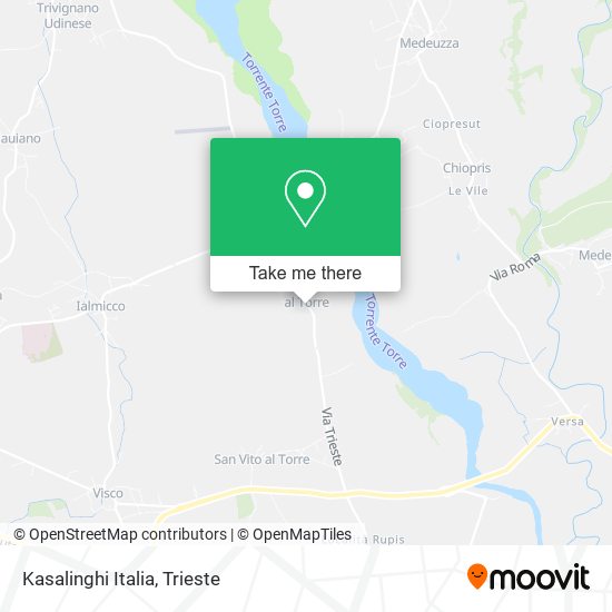 Kasalinghi Italia map