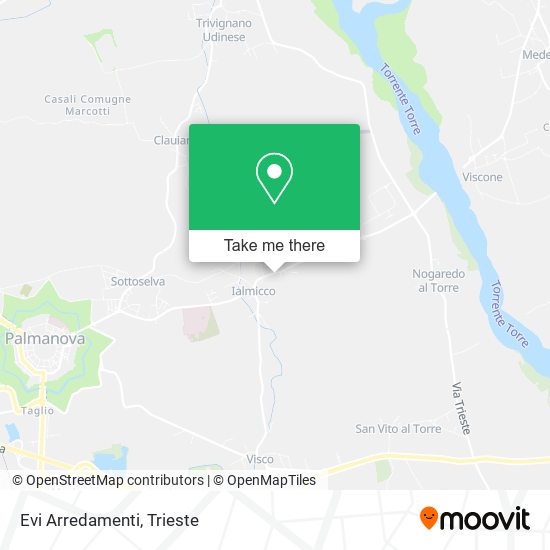 Evi Arredamenti map