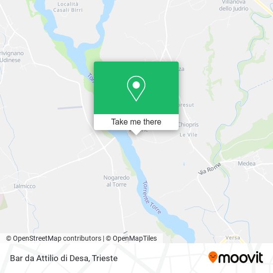 Bar da Attilio di Desa map