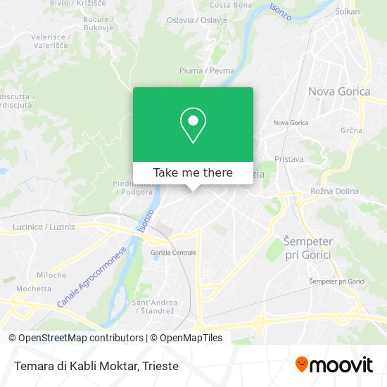 Temara di Kabli Moktar map