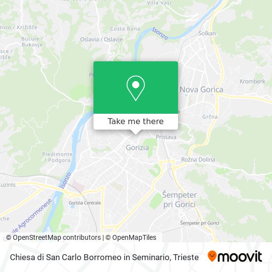 Chiesa di San Carlo Borromeo in Seminario map