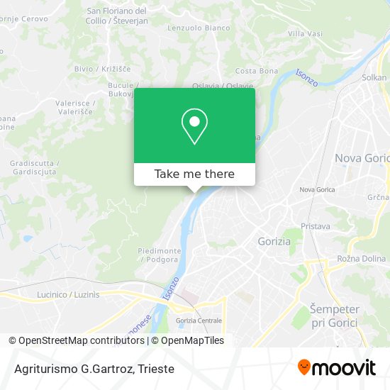 Agriturismo G.Gartroz map
