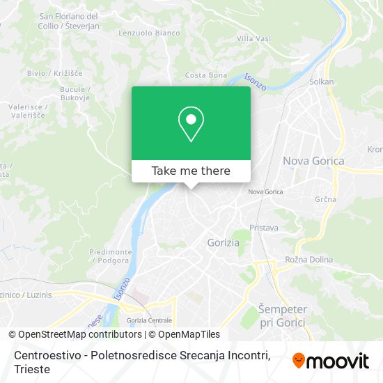 Centroestivo - Poletnosredisce Srecanja Incontri map