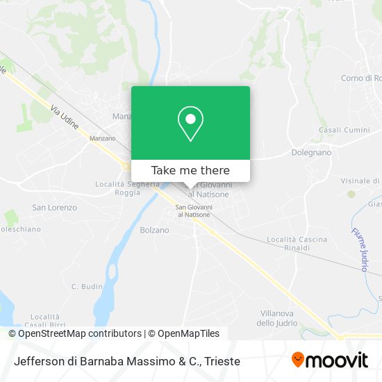 Jefferson di Barnaba Massimo & C. map