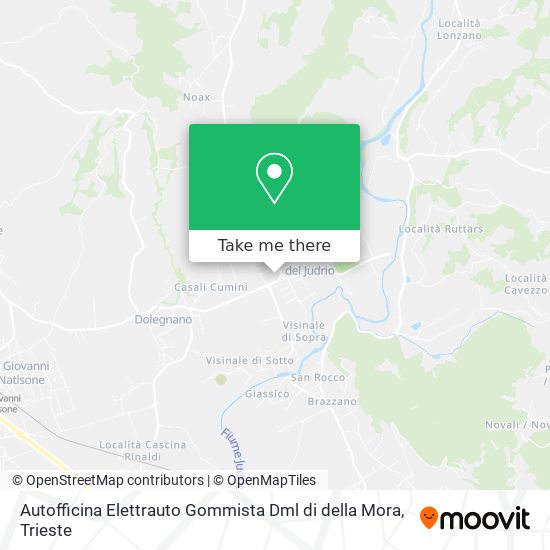 Autofficina Elettrauto Gommista Dml di della Mora map