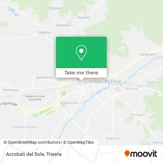 Acrobati del Sole map