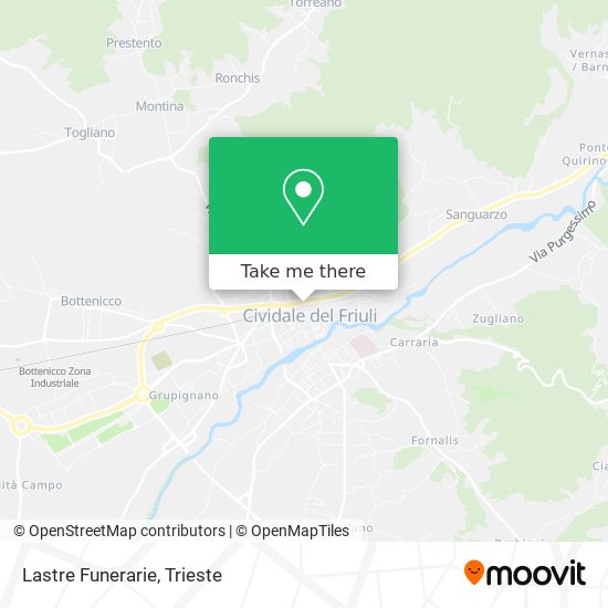 Lastre Funerarie map
