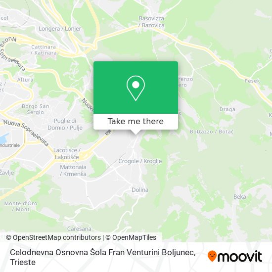 Celodnevna Osnovna Šola Fran Venturini Boljunec map