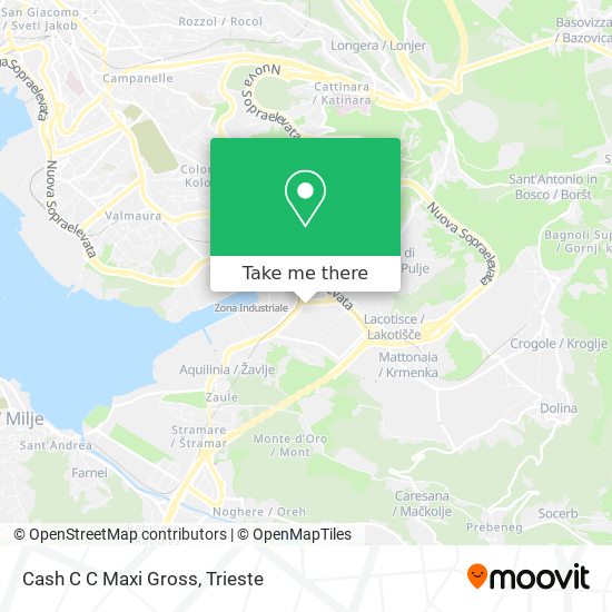 Cash C C Maxi Gross map