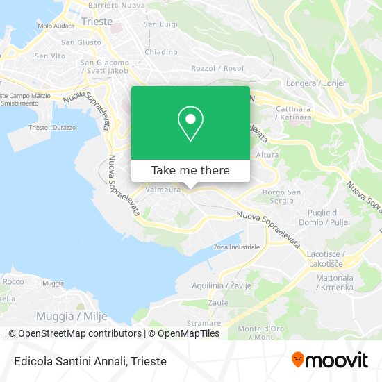 Edicola Santini Annali map