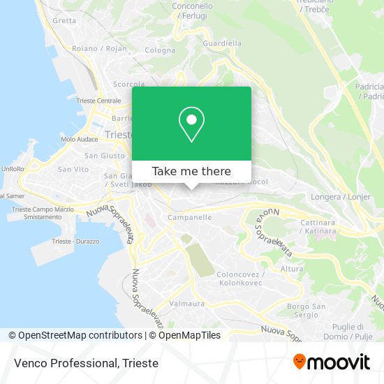 Venco Professional map