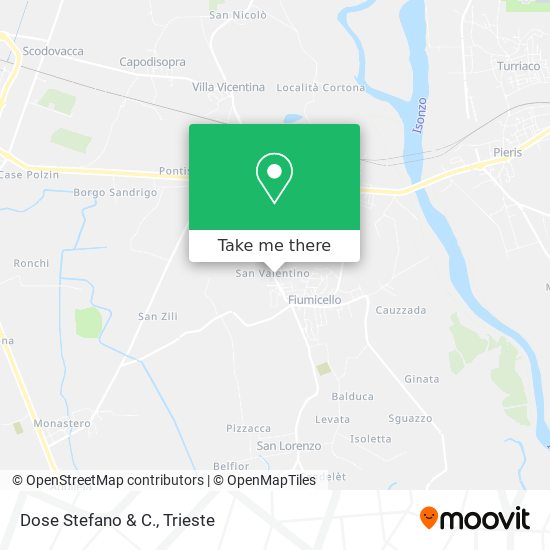 Dose Stefano & C. map