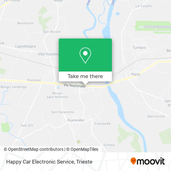 Happy Car Electronic Service map