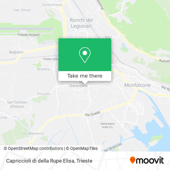 Capriccioli di della Rupe Elisa map