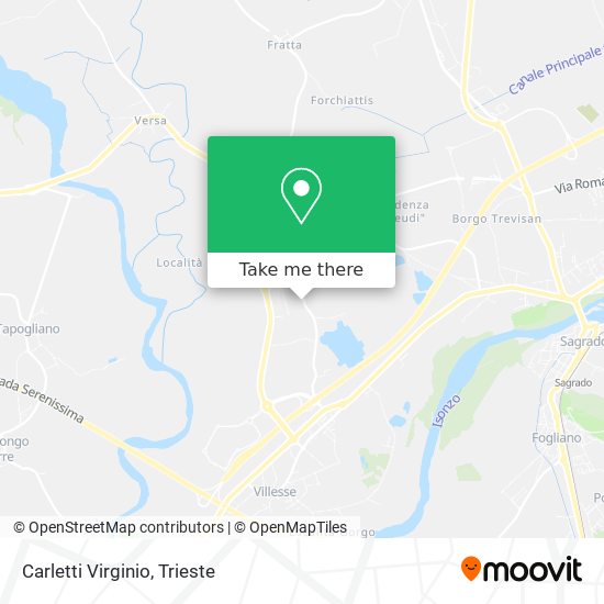Carletti Virginio map
