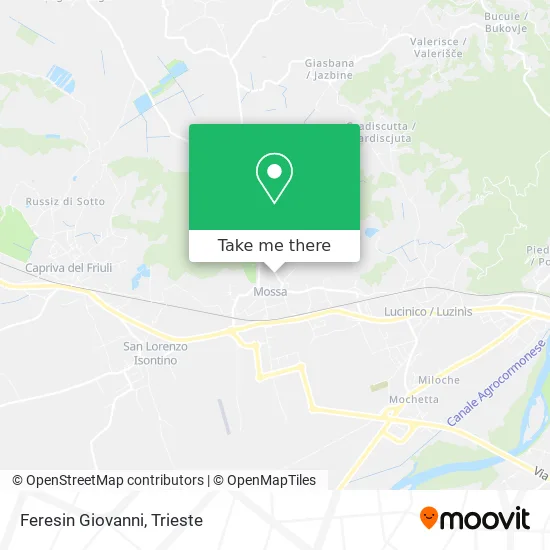 Feresin Giovanni map