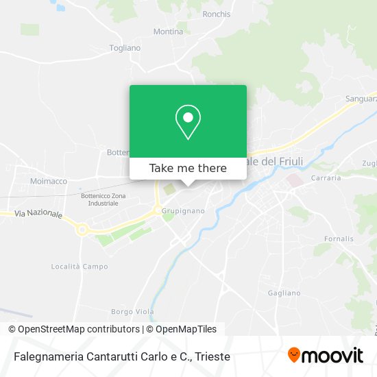 Falegnameria Cantarutti Carlo e C. map