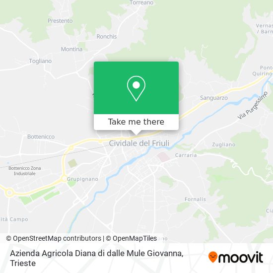 Azienda Agricola Diana di dalle Mule Giovanna map