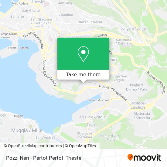 Pozzi Neri - Pertot Pertot map