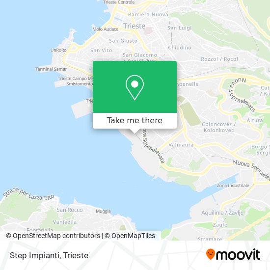 Step Impianti map