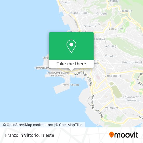 Franzolin Vittorio map