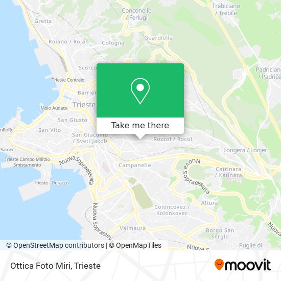 Ottica Foto Miri map